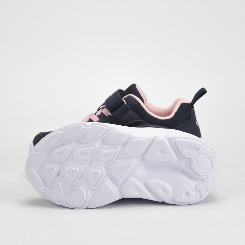 Champion — Baskets enfant bleu marine confort