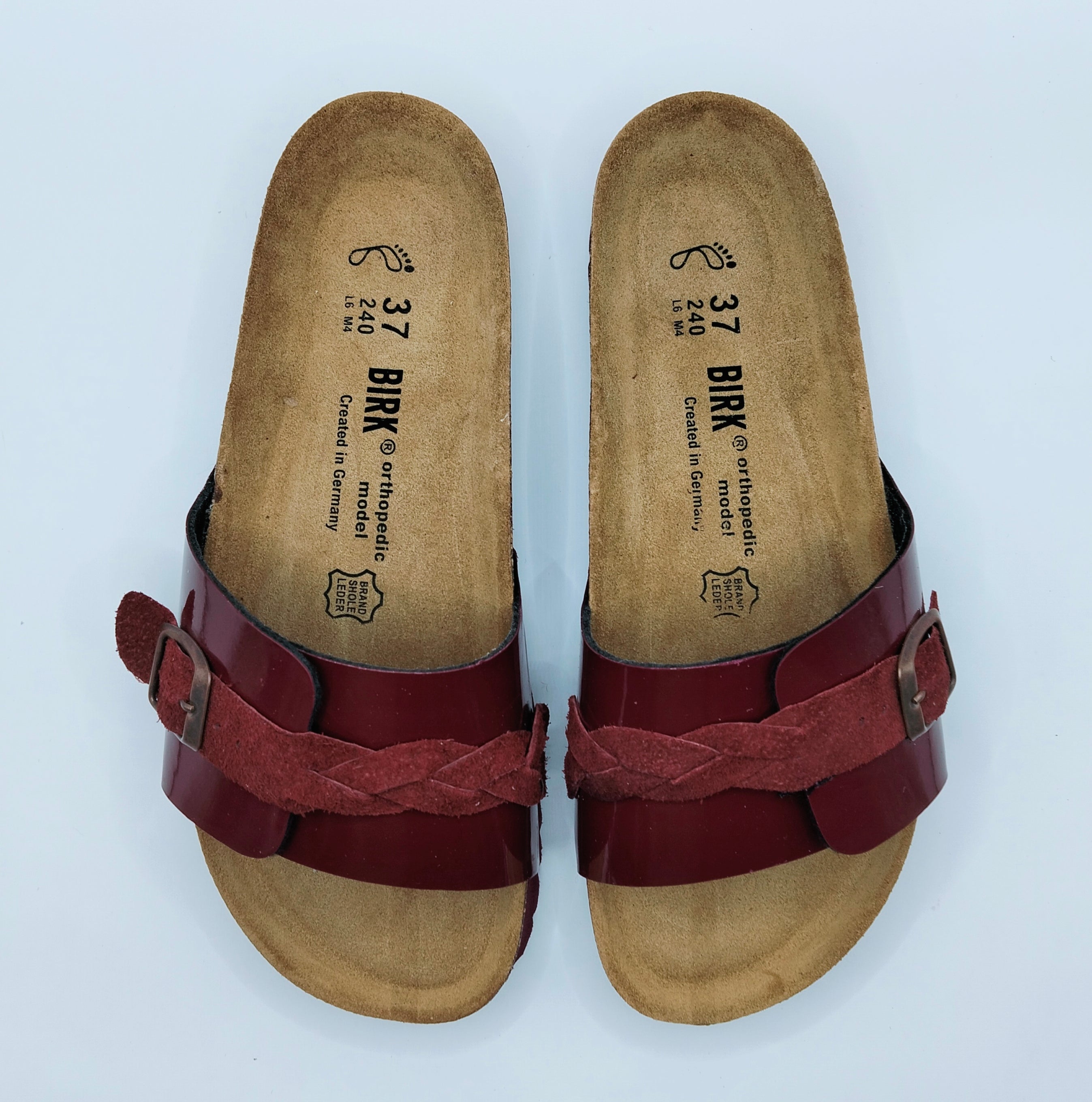 BIRK OITA BORDEAUX VERNIS