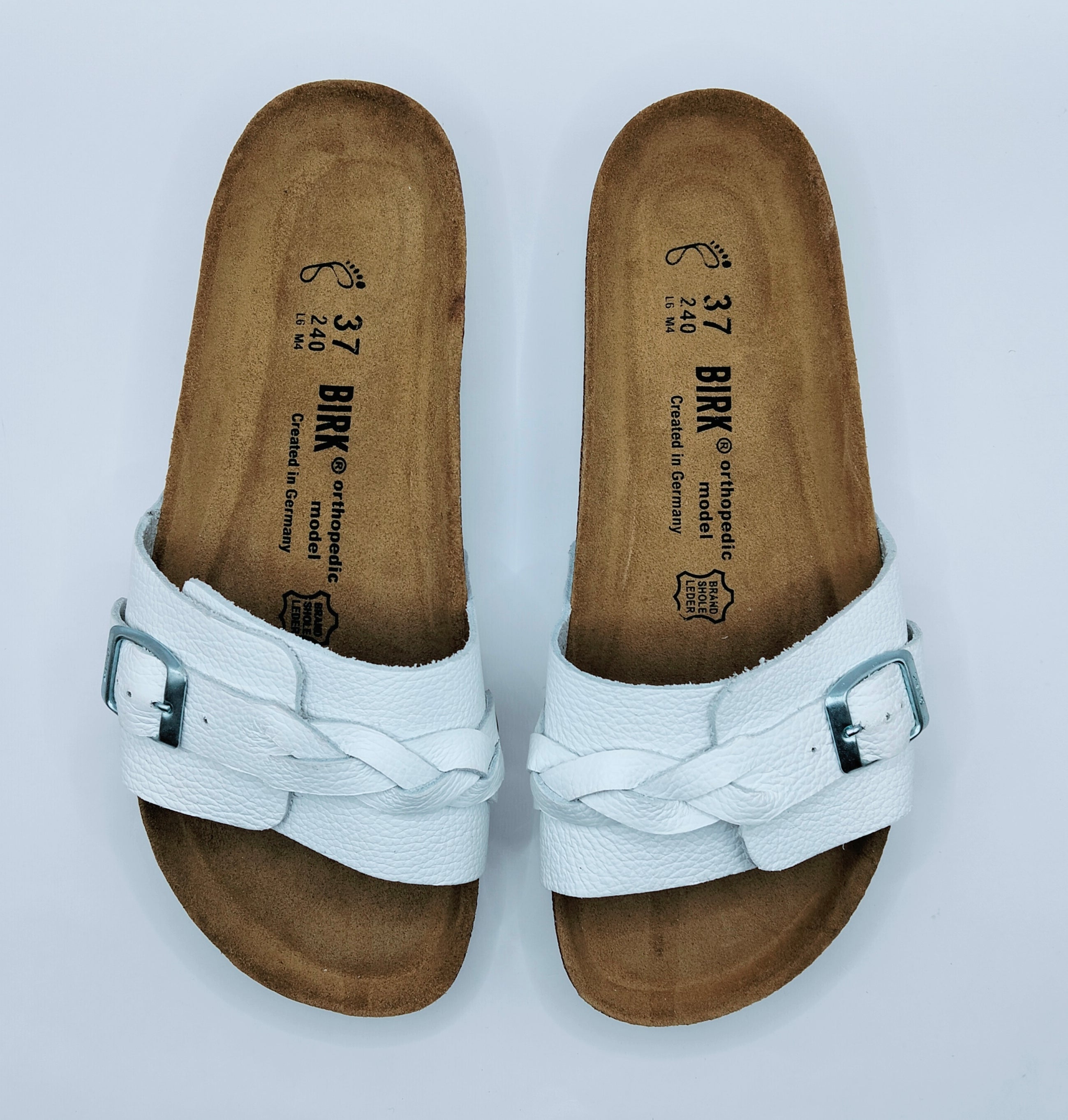 BIRK OITA CUIR BLANC