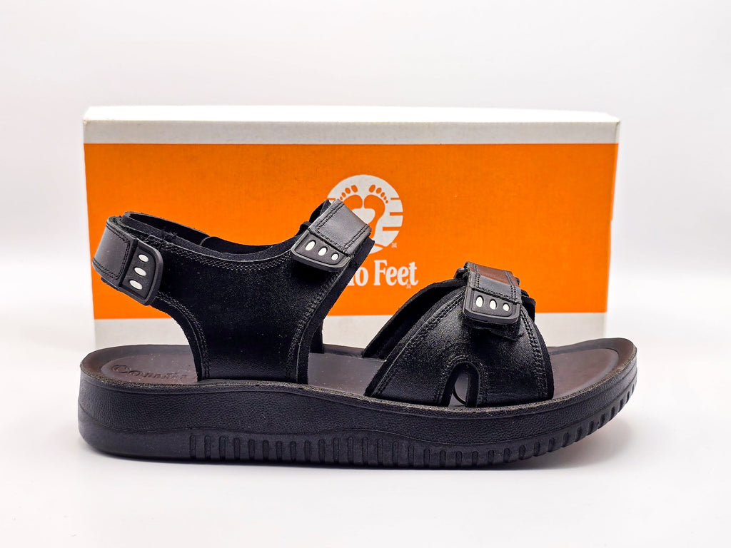 SANDALE R-203 NOIR