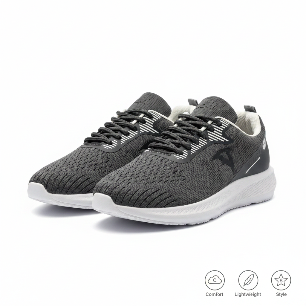 Running Gofit Hommes H2 Gris