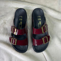 Arizona — Claquettes bordeaux vernis