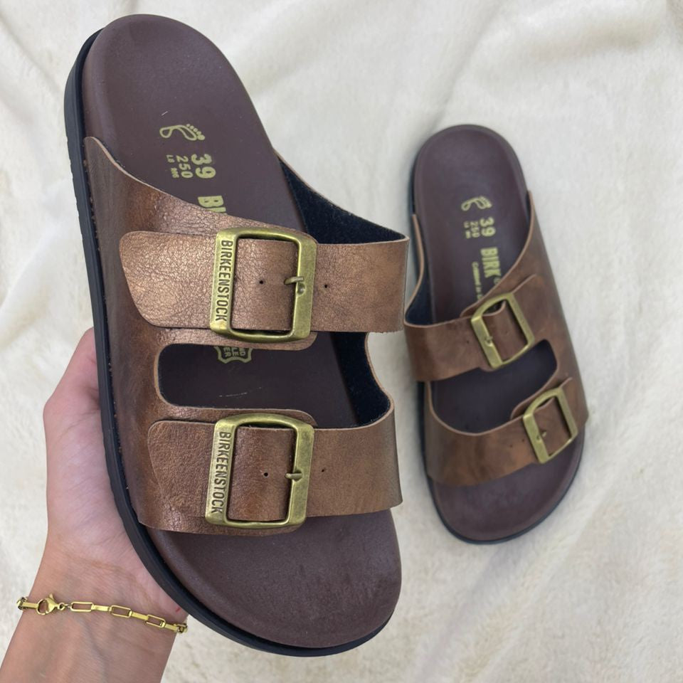 Arizona — Sandales cuivre