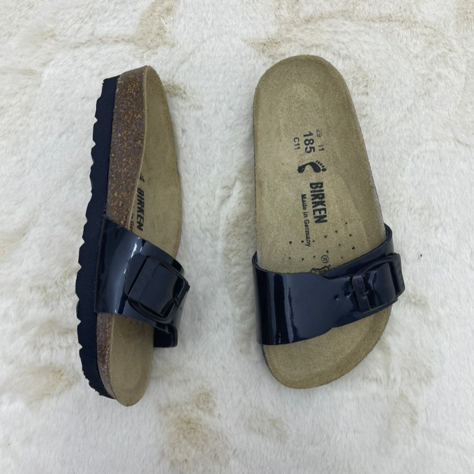 Catalina — Chaussures femme noir vernis