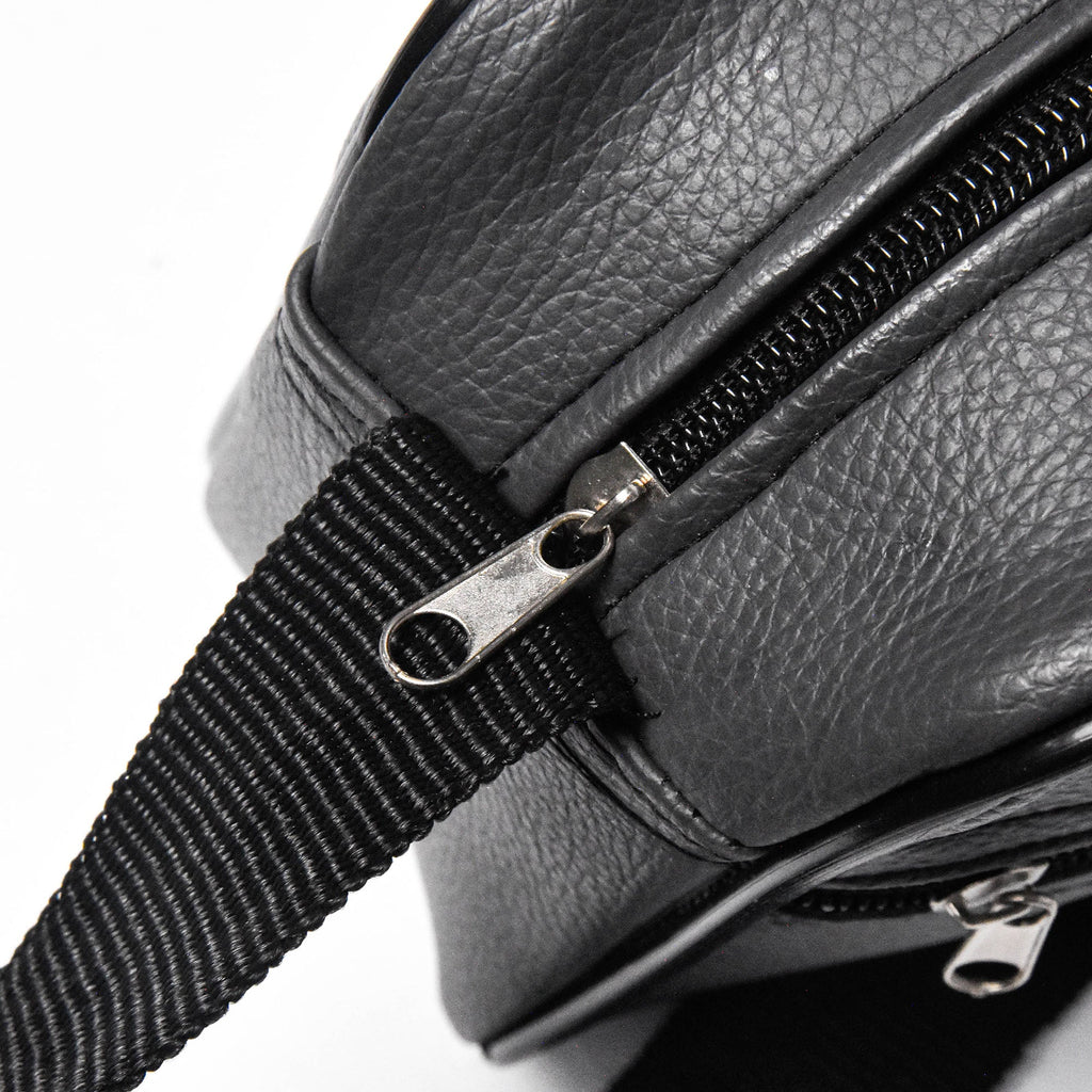 Sac Bandoulière Urbain en Simili Cuir gris nardo 31016