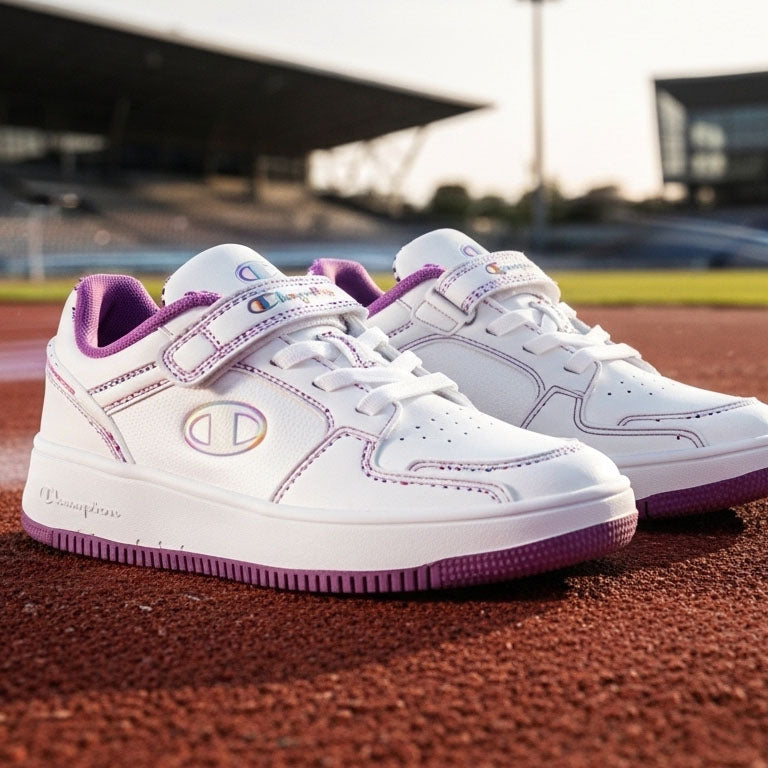 Champion — Chaussures enfant mode blanches