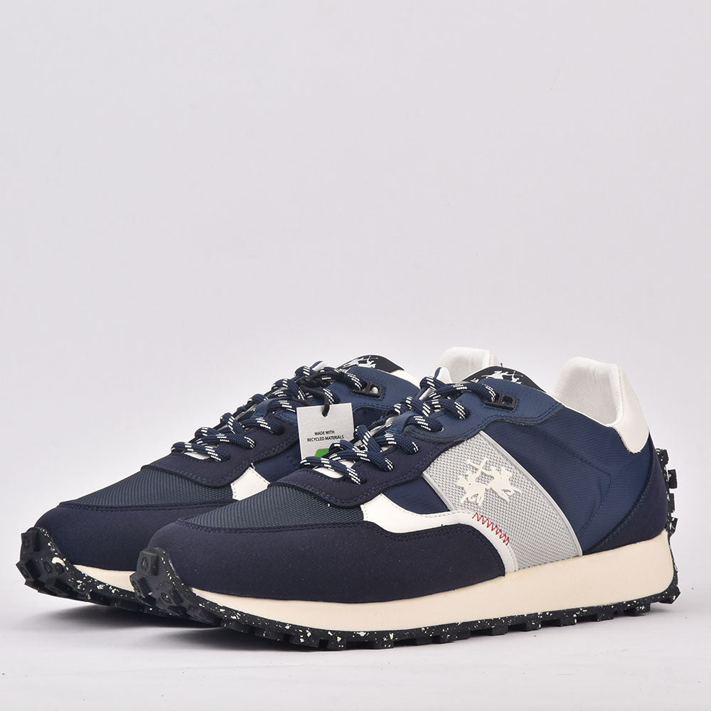 La Martina - SUEDE ECO TEX NYLON ECO BLU LFM231-030-4350