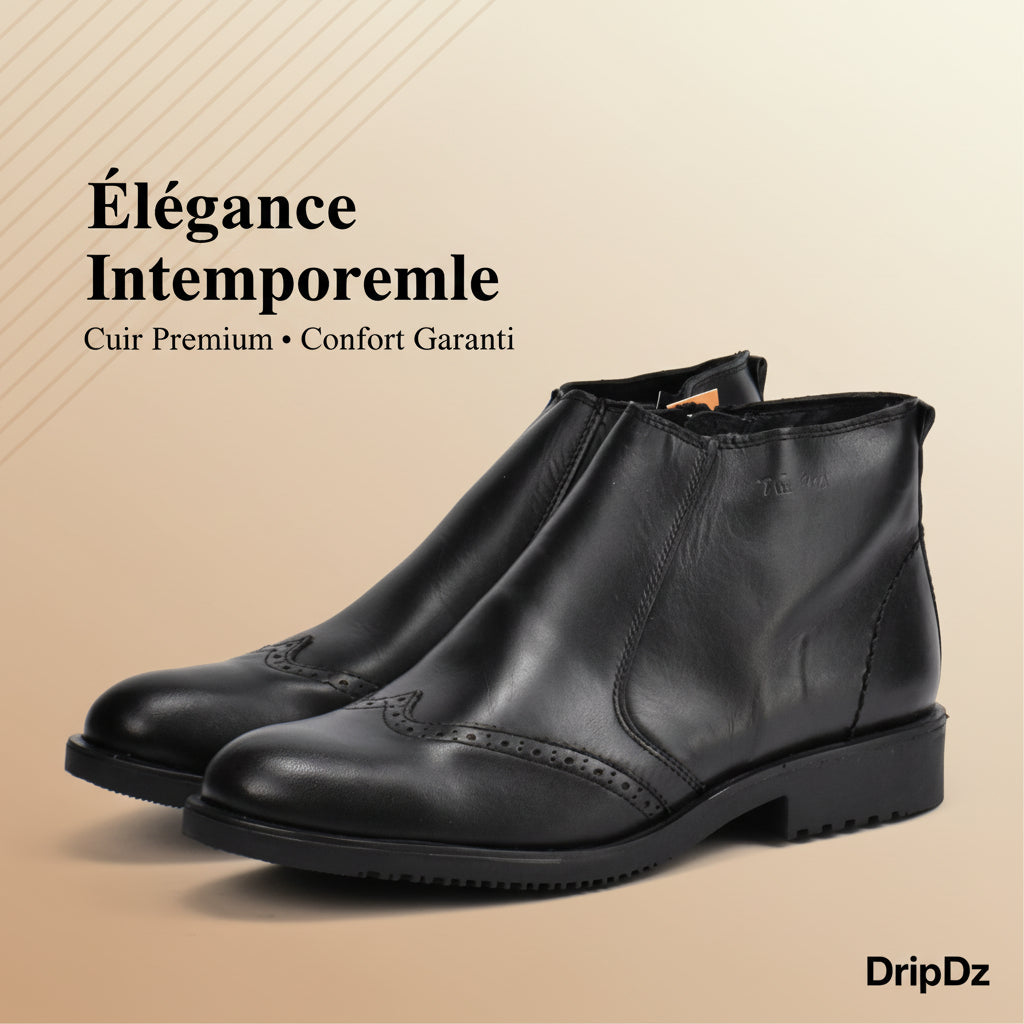 Executive — Chaussures de ville cuir noir