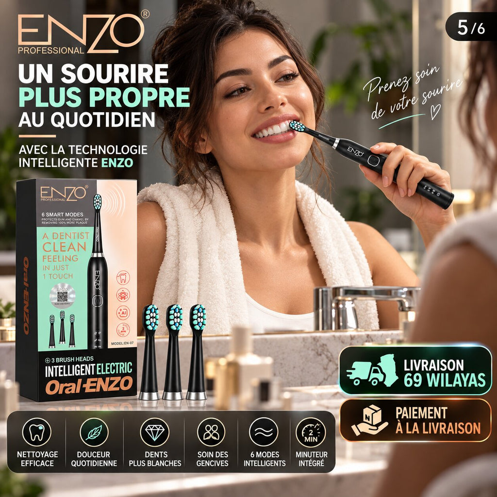 ENZO EN-07 Sonic Electric Toothbrush EN-07 — vue 2