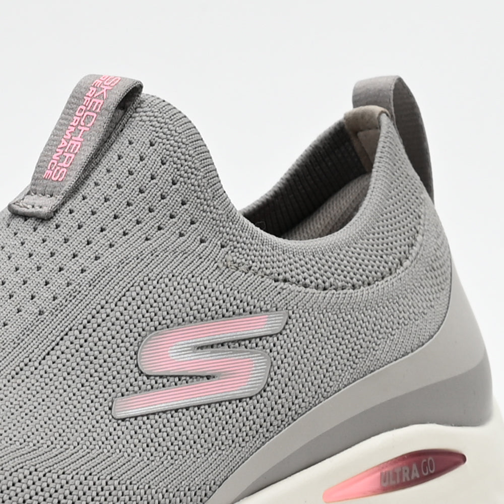 Skechers GO RUN Lite Aurora Sky — baskets femme rose profil