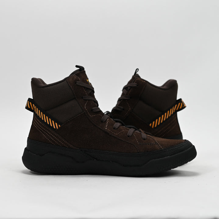Boots CAT Hex Hi Utility Coffee Bean Homme P110502