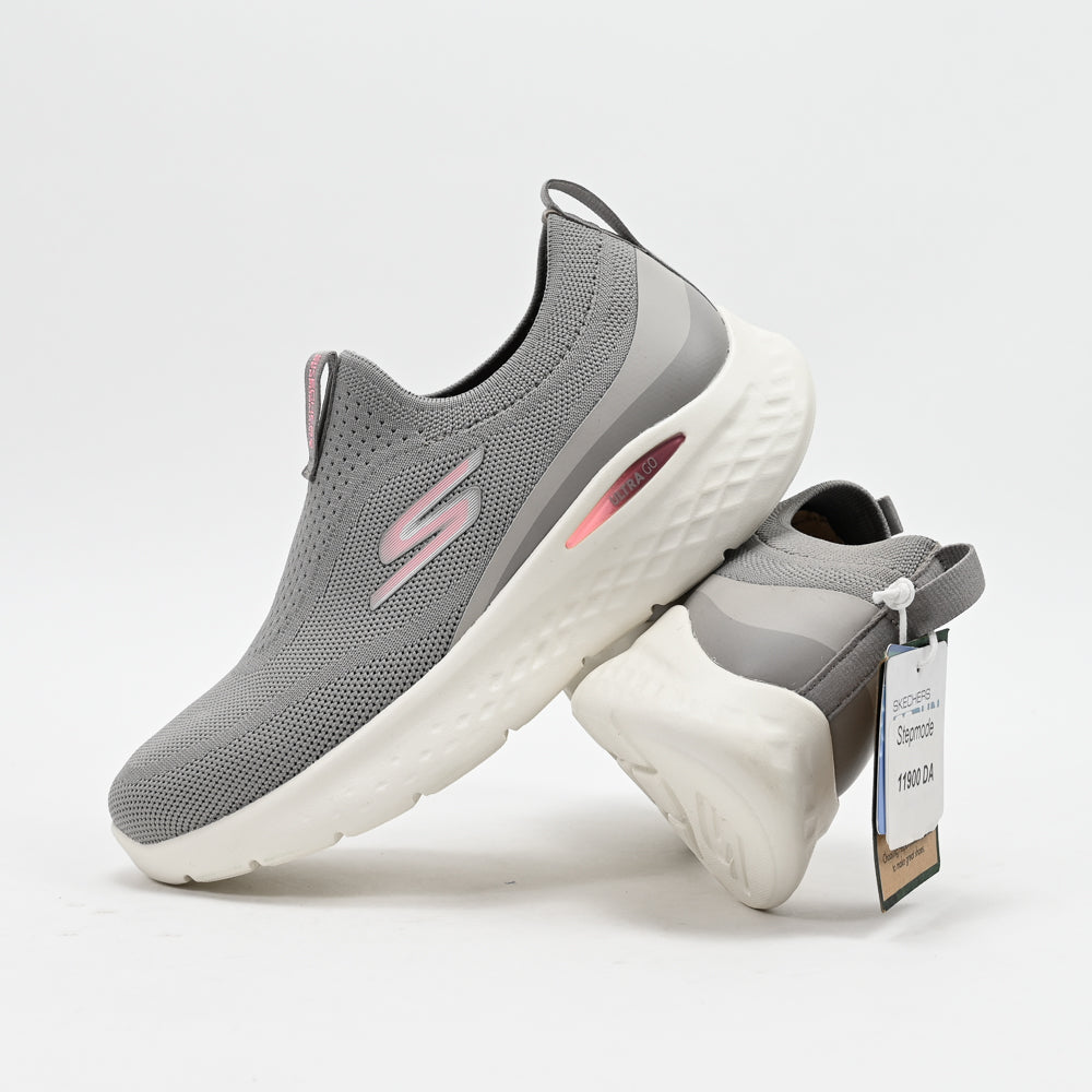 Skechers GO RUN Lite Aurora Sky — baskets femme rose talon