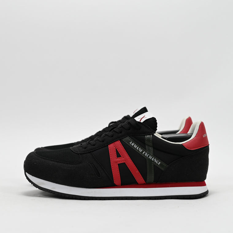 Baskets Armani Exchange Retro Running Homme XUX017-XCC68-BRED