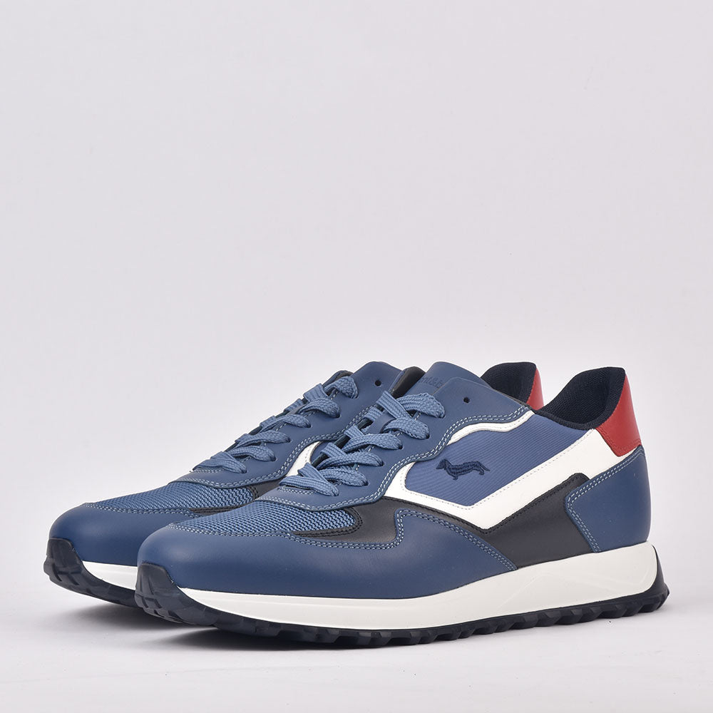 HARMONT AND BLAINE SCARPA UOMO CALF AZZURRO EFM231-079-6470