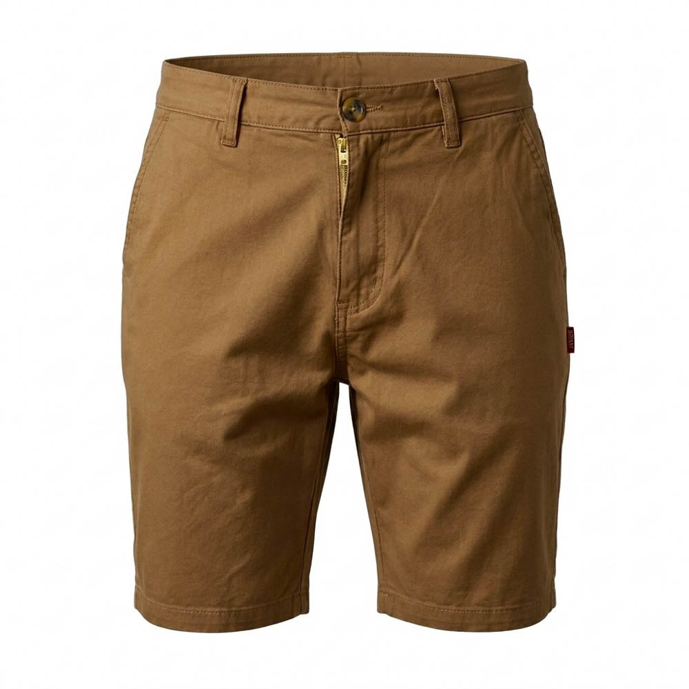 DEPART Short chino homme G21-000175-BROWN