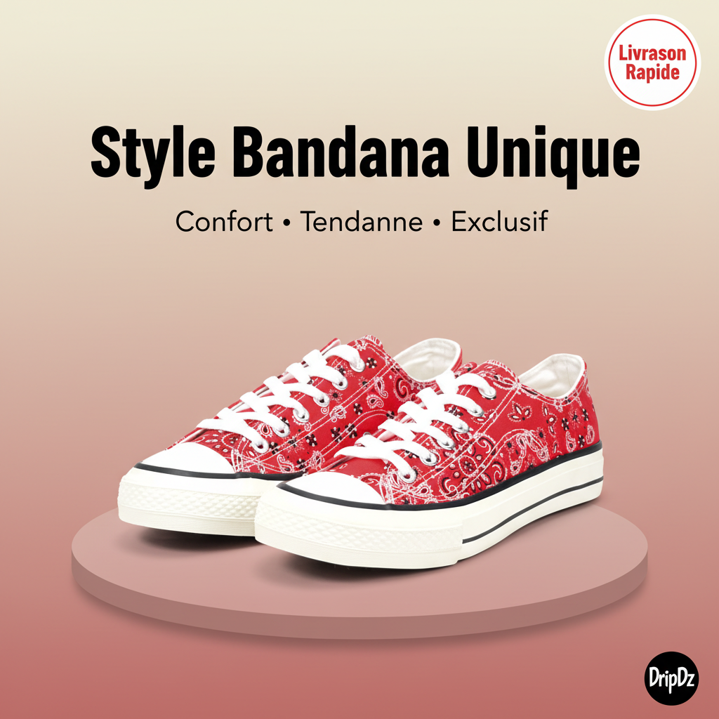 André — Espadrilles homme rouges