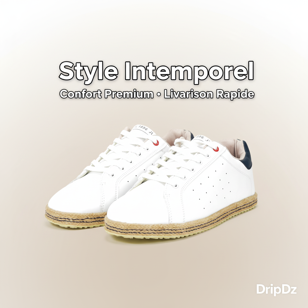 André Stanish — Espadrilles blanches