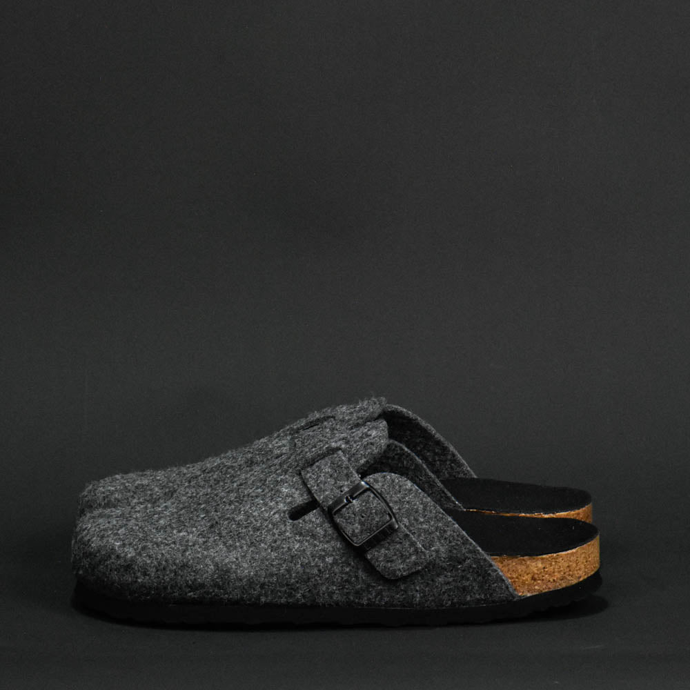 BIRKSBOT FEUTRE GRIS SOURIS PLANTA NOIR F-0GERSBOTFGSPN