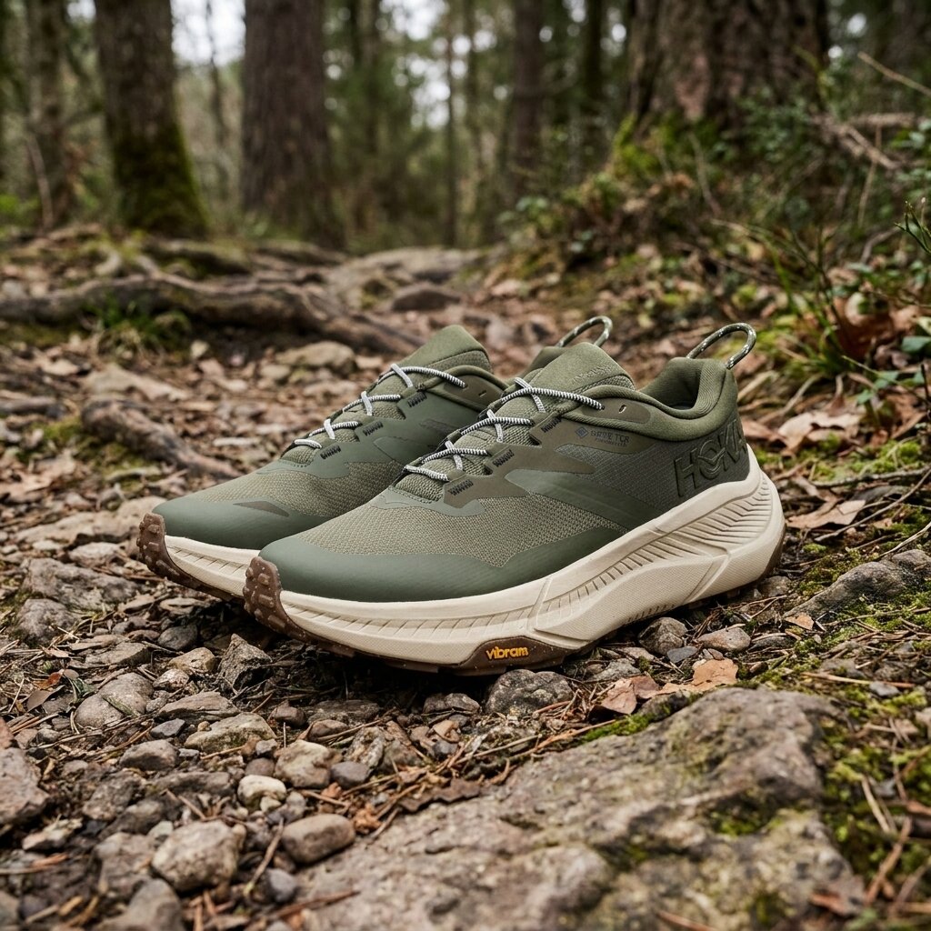 HOKA Transport GORE-TEX Slate Oat Milk Sneakers 1133957-STTM