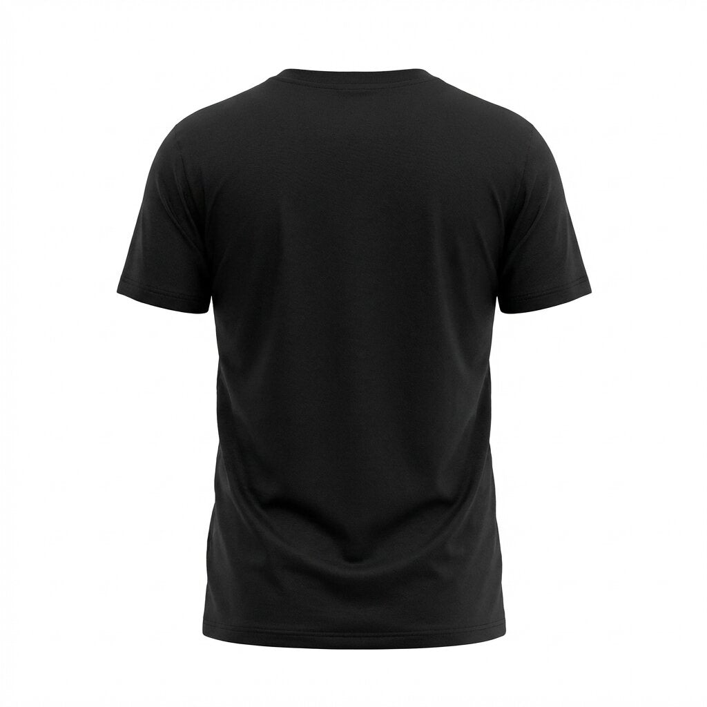 Depart — T-shirt homme noir coton