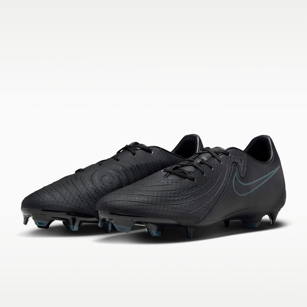 Nike Phantom GX 2 Academy Firm Ground Cleats  Black/Deep Jungle FD6723-002