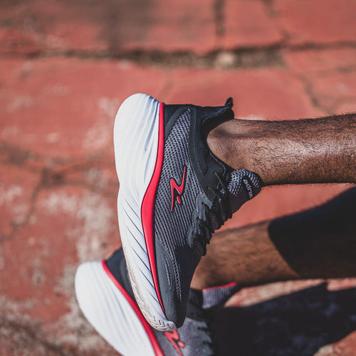 Adrun - POWER FLY GRY/BLK/RD 10103M-086