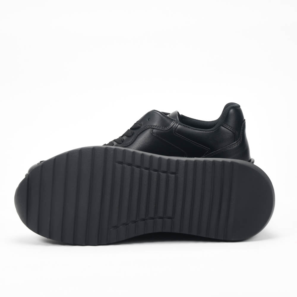 Harmont and Blaine Sneakers Leather Black EFM252.070.1B0.11