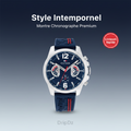 Tommy Hilfiger — Montre homme silicone navy