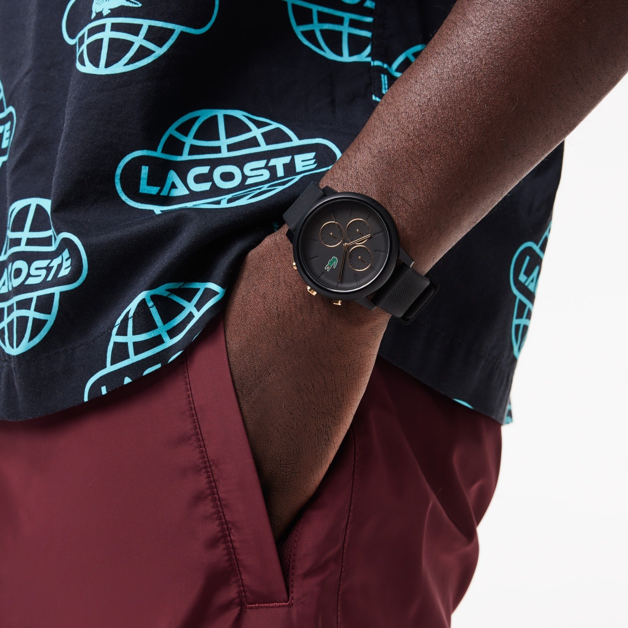 Montre chronographe Lacoste.12.12 silicone 2011247