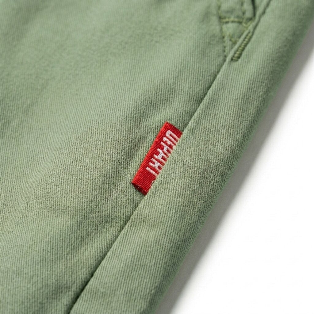 DEPART Short chino homme G21-000175-GREEN