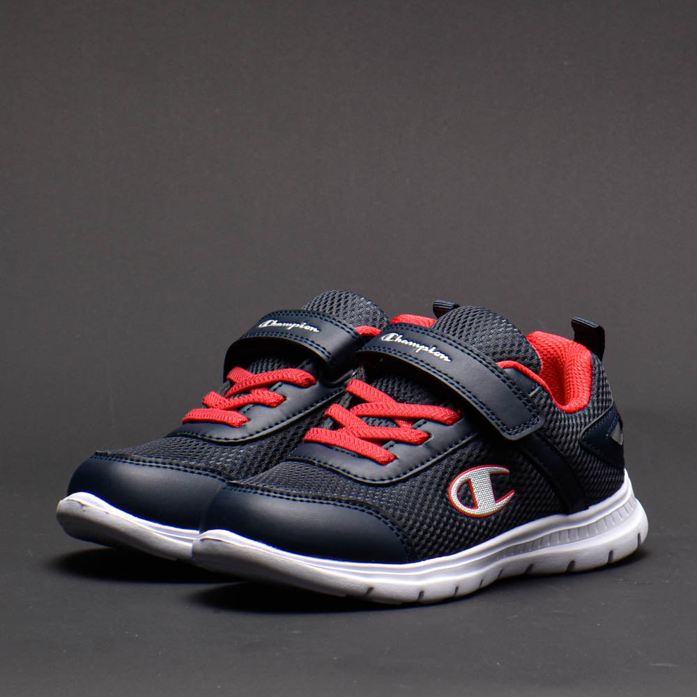 Champion Sano — Baskets enfant noir rouge