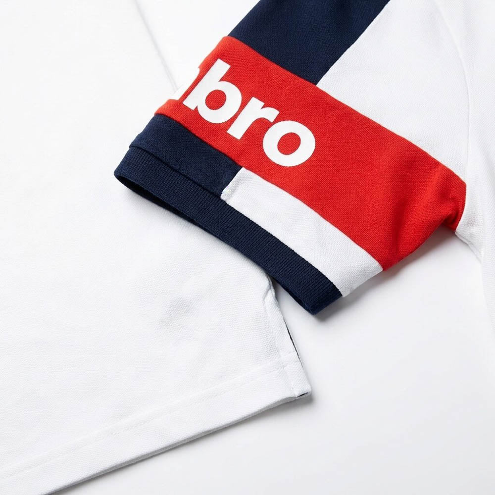 Umbro — Polo homme blanc mode
