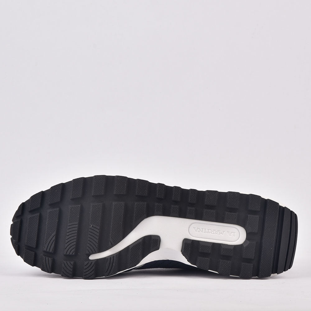 LA MARTINA - Chaussure DAIM & TISSU BL/BLA LFM231-010-4360