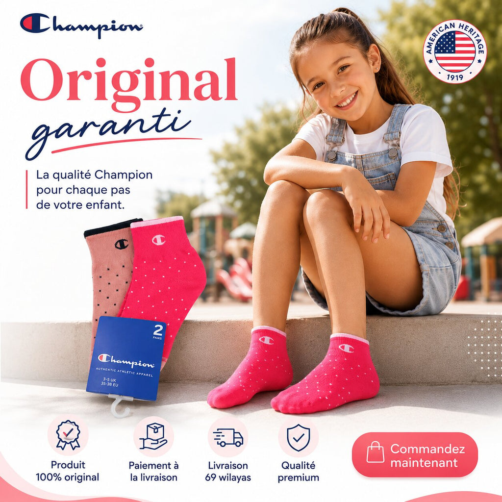 Champion 2-Pack Footie Socks 804321-PS088