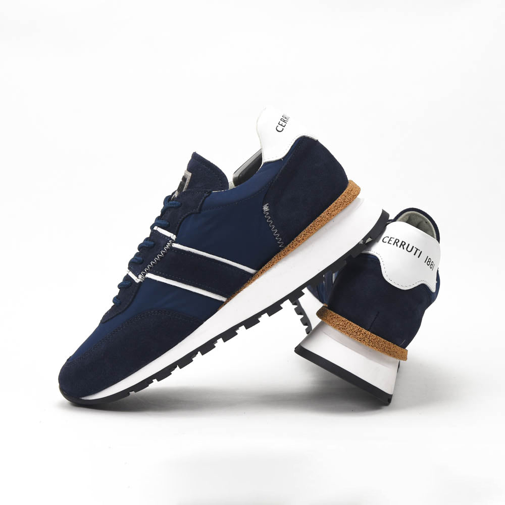 Cerruti 1881 Man Shoes Sneakers CSSU01241-BLUE