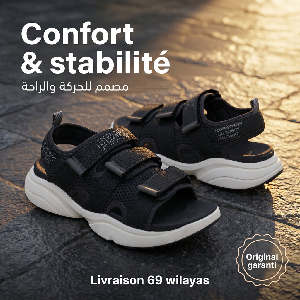 Peak Sports Sandals Grey ET59091L-9DK6