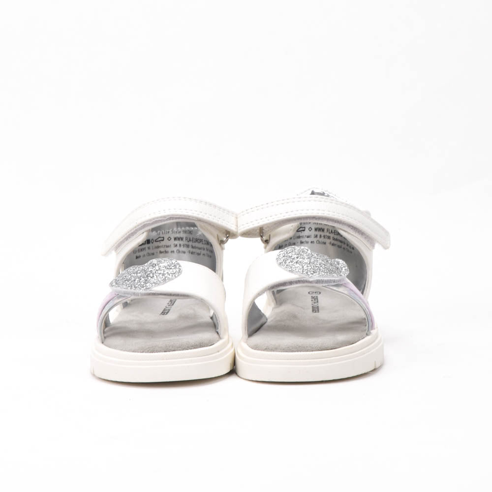 Safety Jogger Sandale Fillette 591782-WHT-SIL
