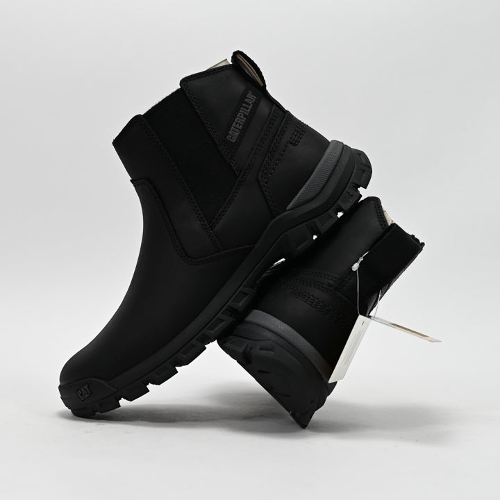 Boots CAT Threshold Chelsea Noir Homme P726055