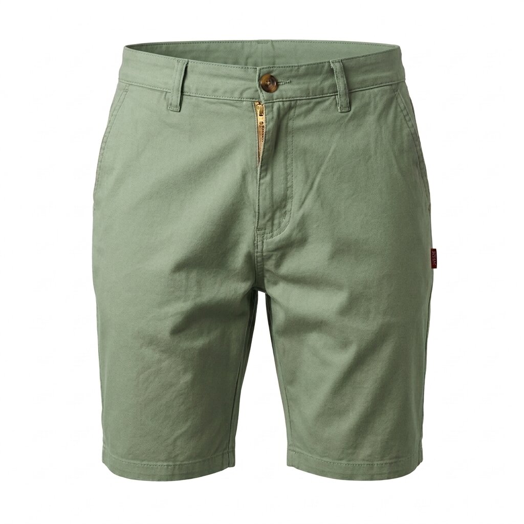 DEPART Short chino homme G21-000175-GREEN