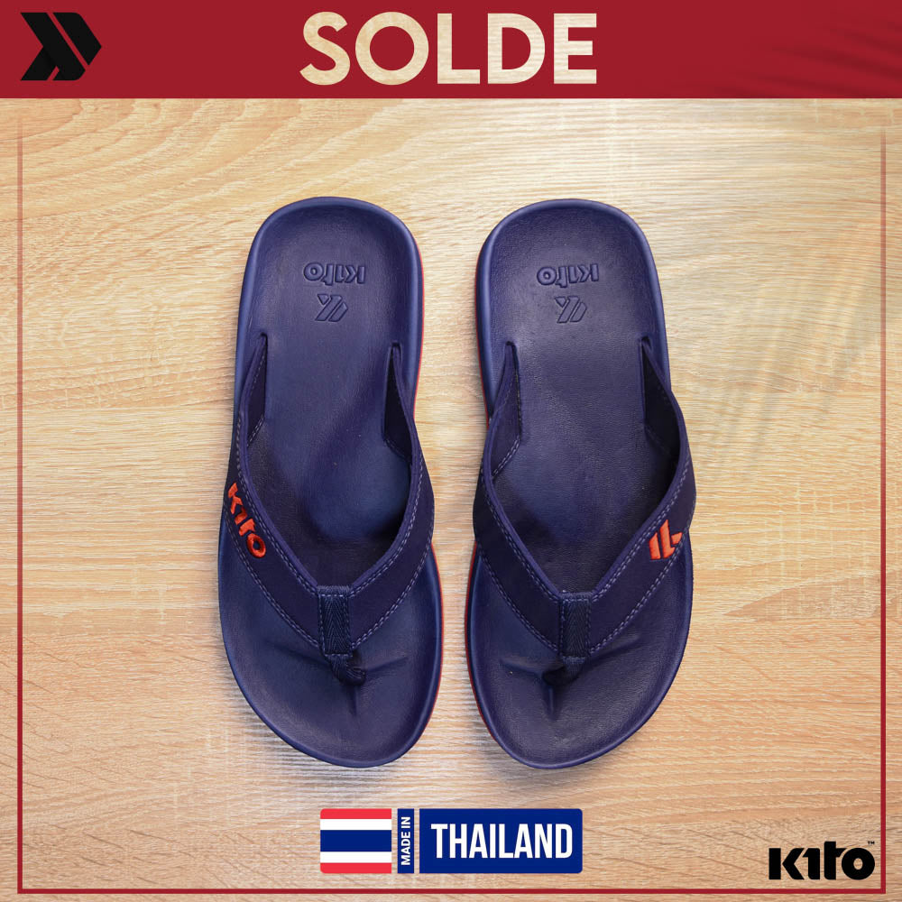 Kito — Claquettes bleu marine sport