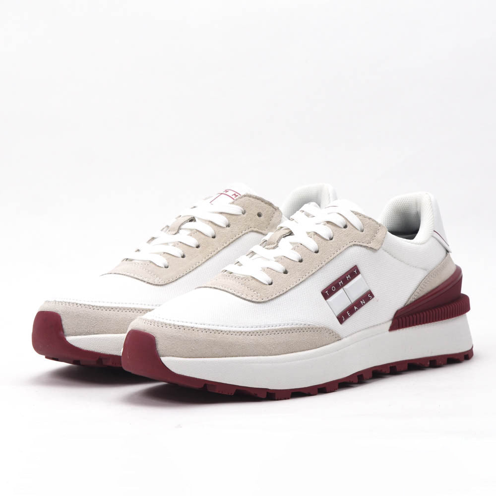 TOMMY HILFIGER TJM Technical Runner Sneakers ENOENO2275-WHITE