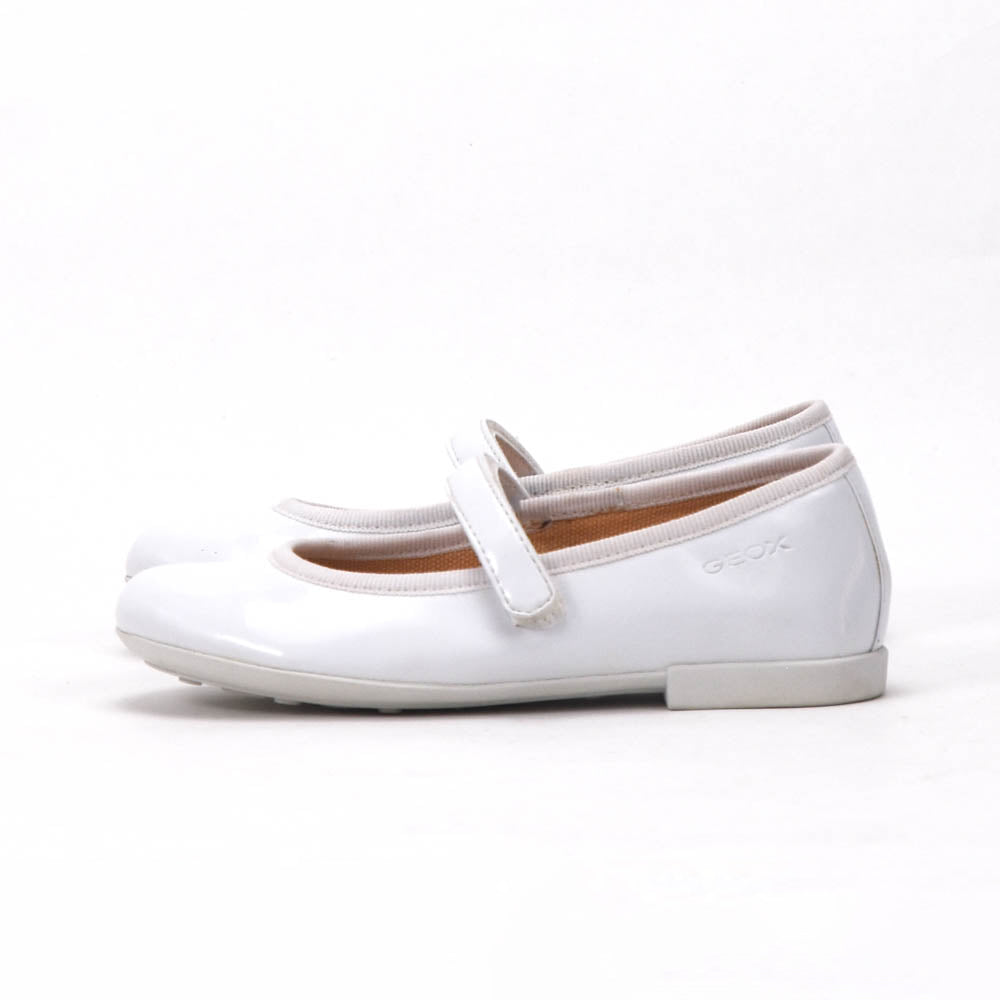 Geox Plie — Ballerines fille blanches