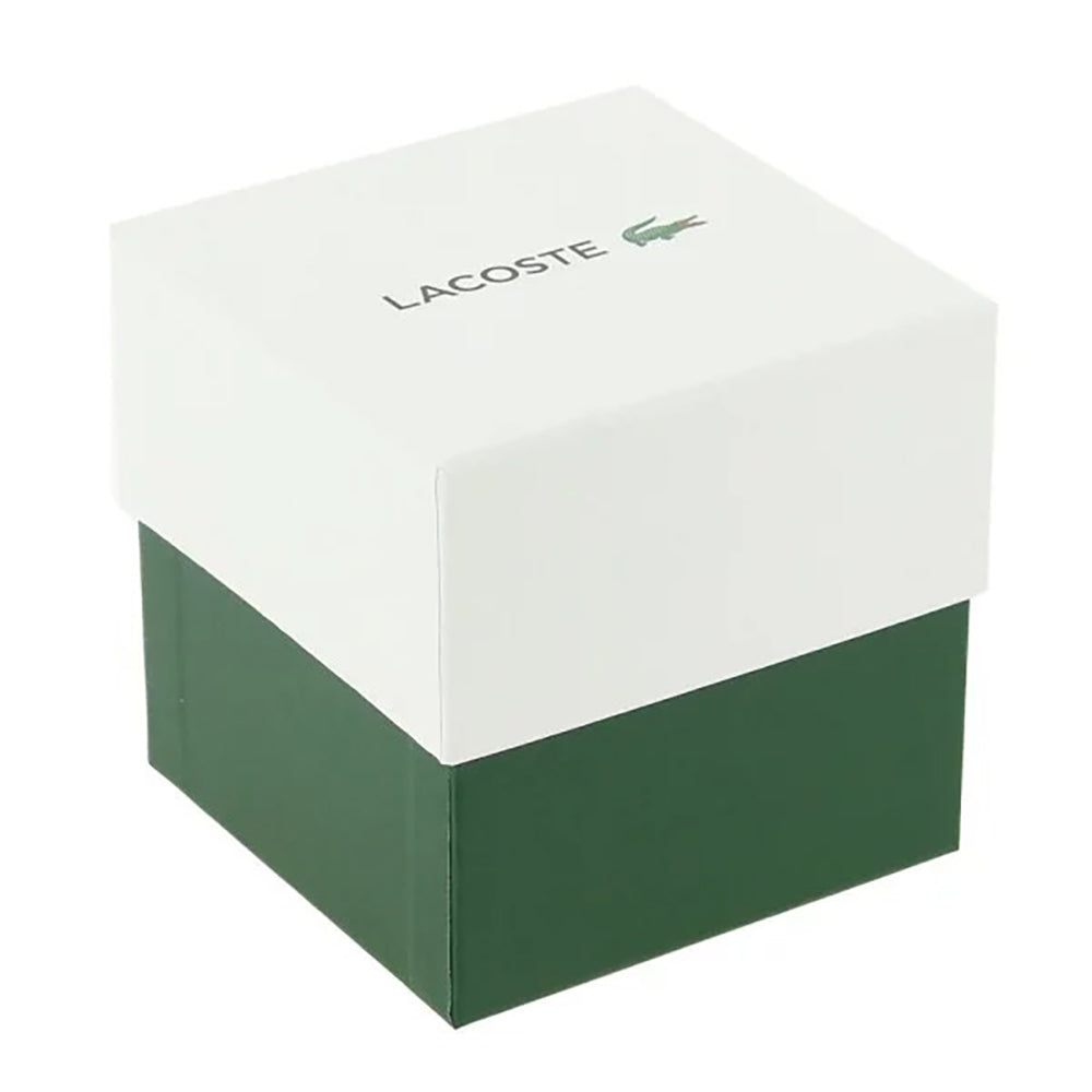 MONTRE lacoste Tiebreaker Chrono Watch - Blue With Gold Plated Bracelet 2011151