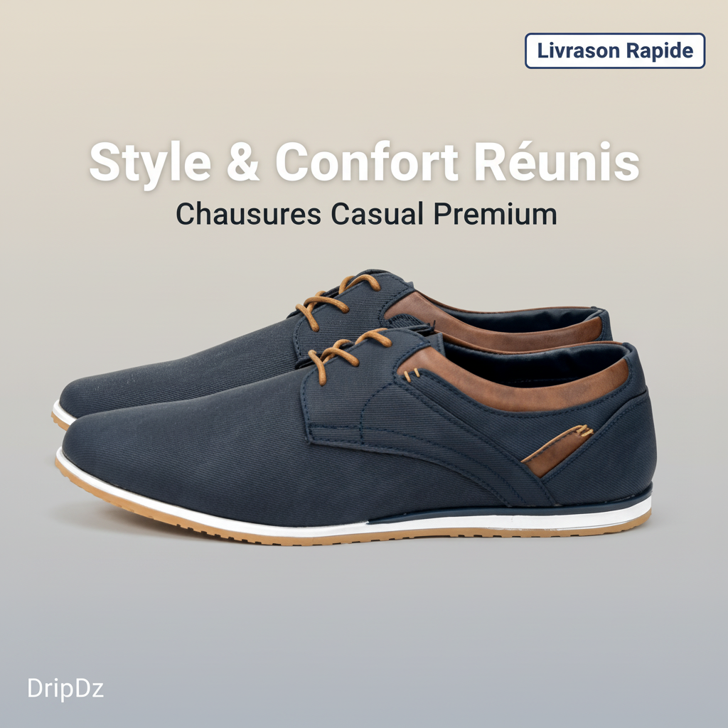 André — Chaussures homme marine