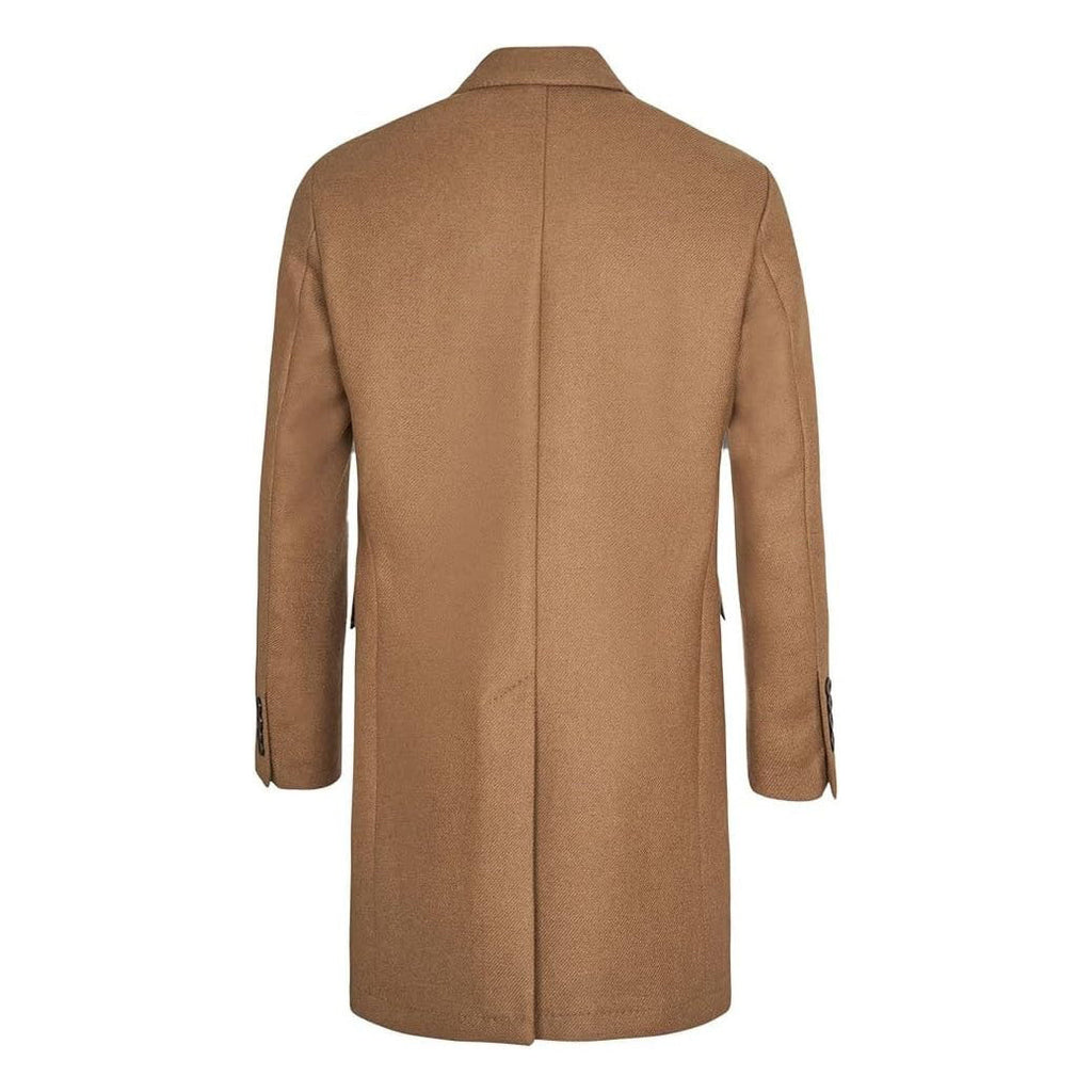 MANTEAU Hackett London Camel Broken Twill DB   HM402677R-855