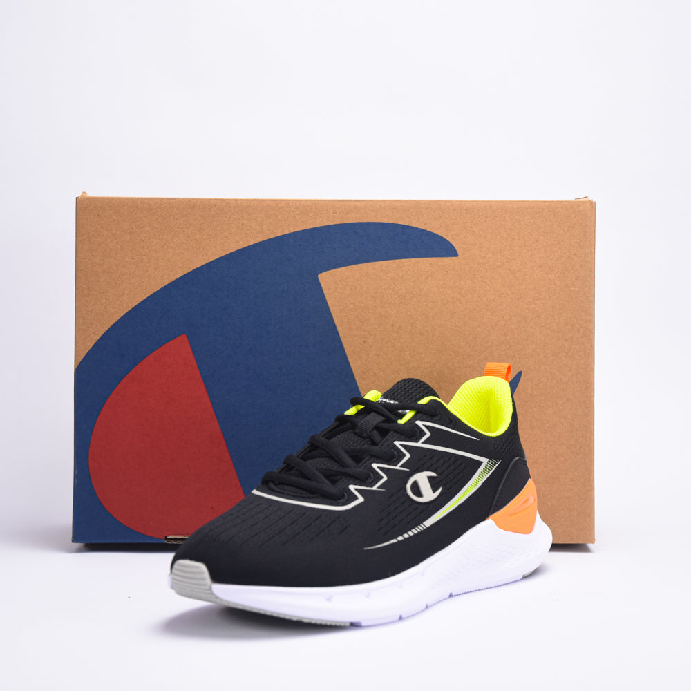 Champion Nimble — Baskets noir orange