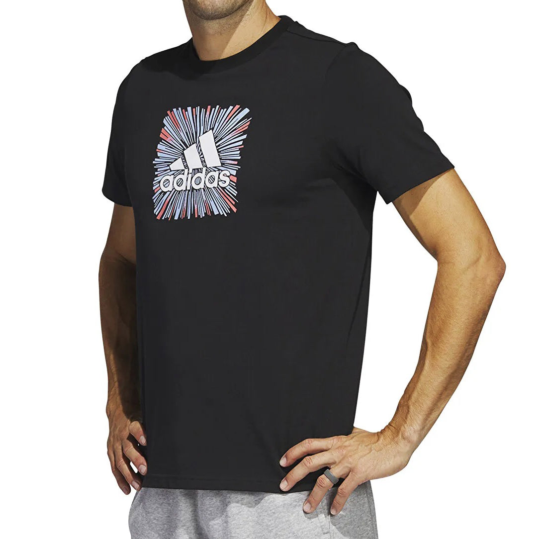 Adidas Clothing T-Shirts M Opt G T
