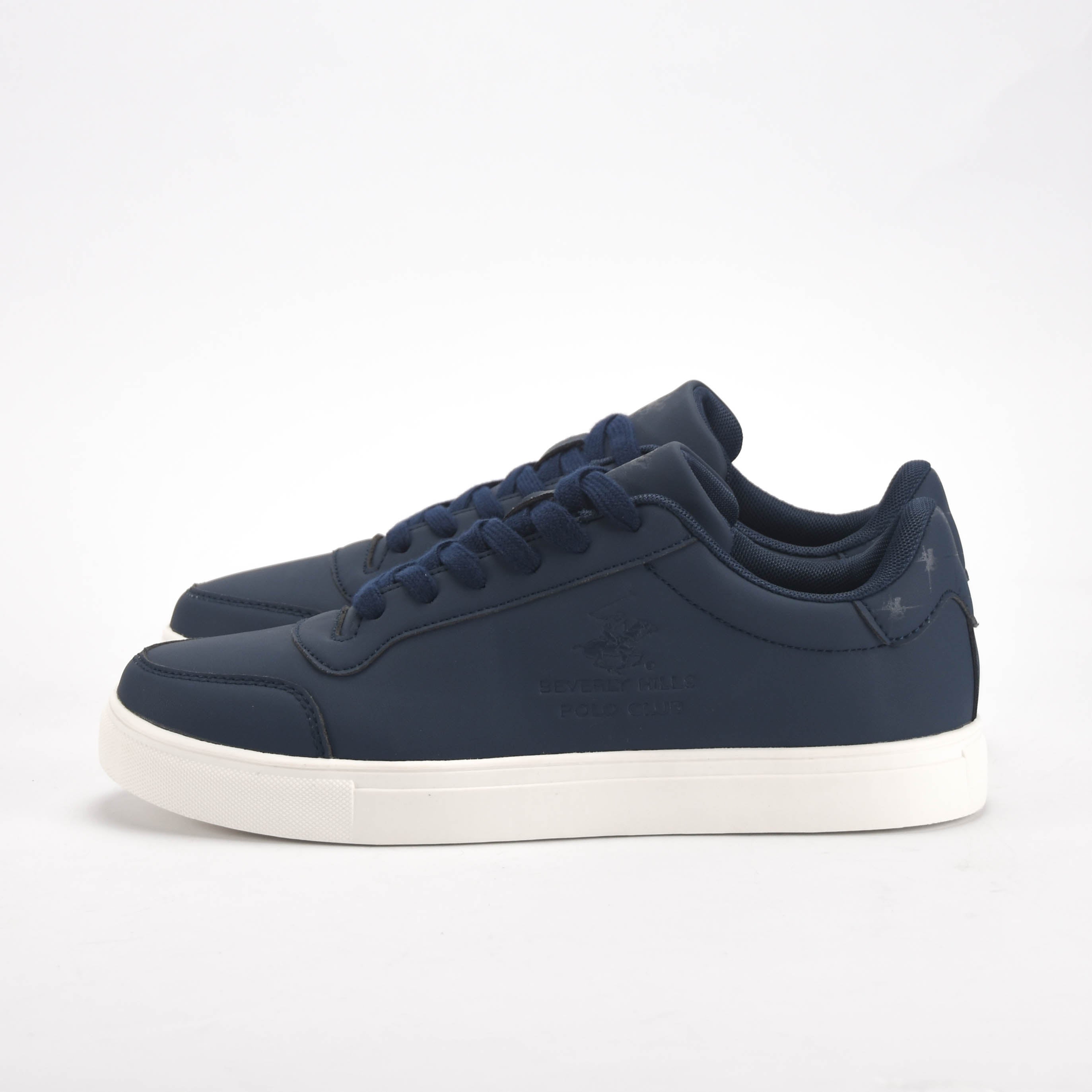 Polo — Baskets homme blanches