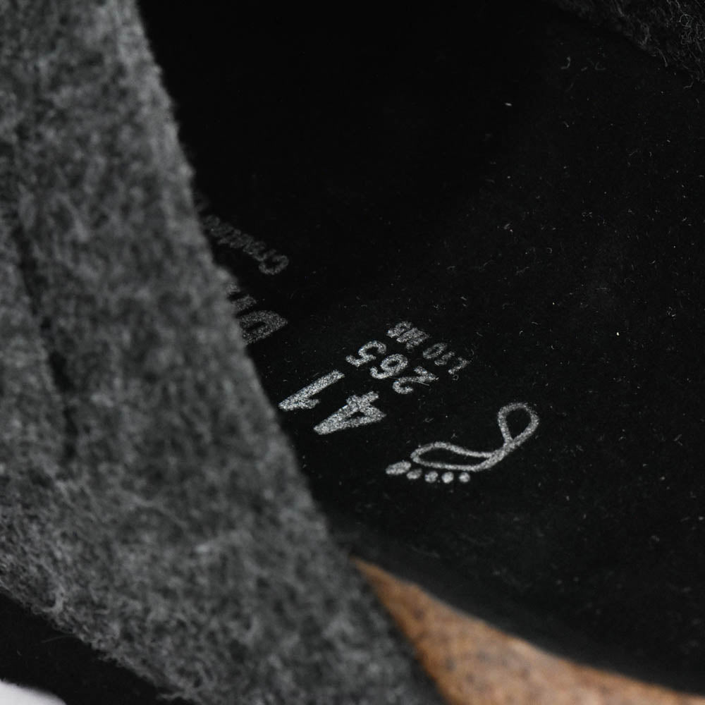 BIRKSBOT FEUTRE GRIS SOURIS PLANTA NOIR F-0GERSBOTFGSPN
