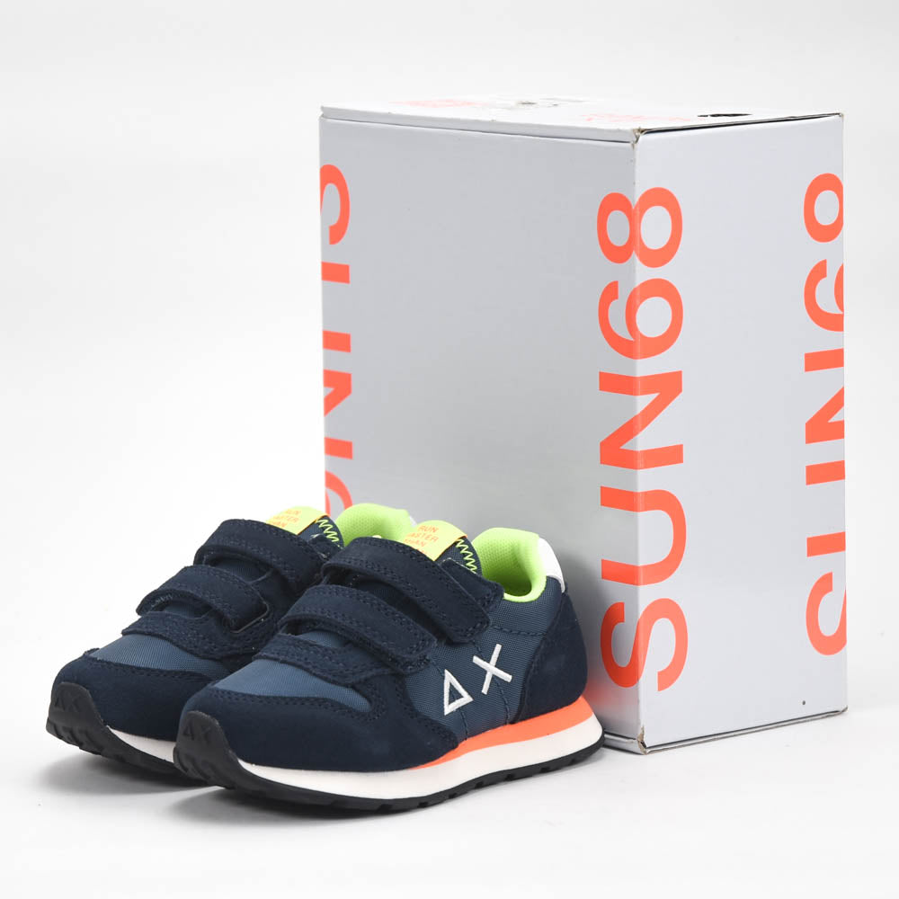 Sun68 — Baskets enfant gris bleu